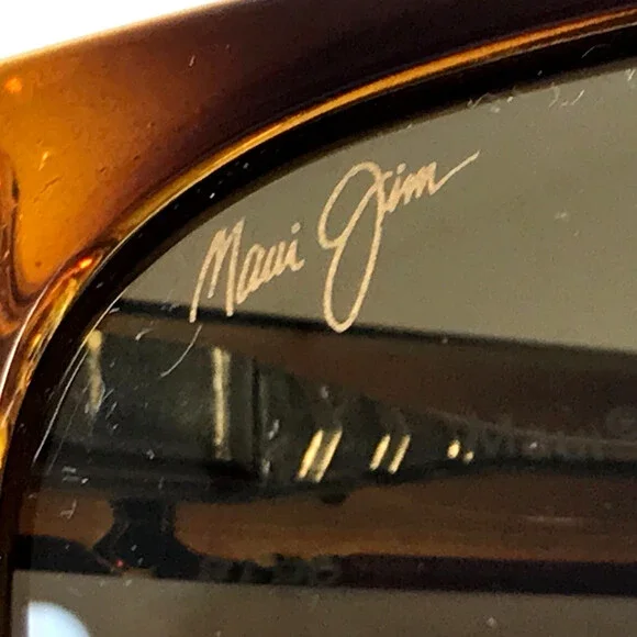 Maui Jim Sunglasses MJ793-18B ALEKONA Caramel Blue Frame with HCL Bronze Lenses - Picture 13 of 13